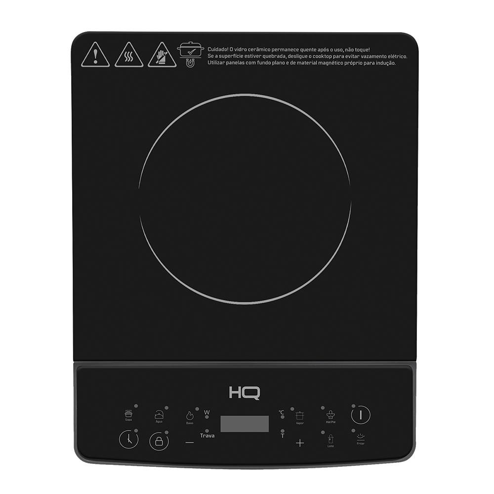 Cooktop de Indução HQ 1 Boca Portátil 2000W Preto HQ-IDS2001 220V
 em Oferta na Shopee