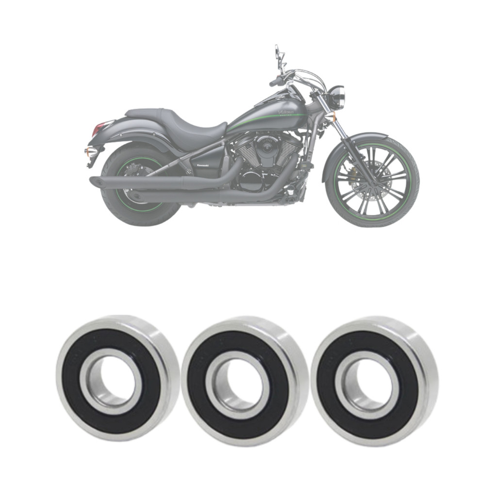 KIT ROLAMENTO RODA TRASEIRA KAWASAKI VULCAN 900 CUSTOM