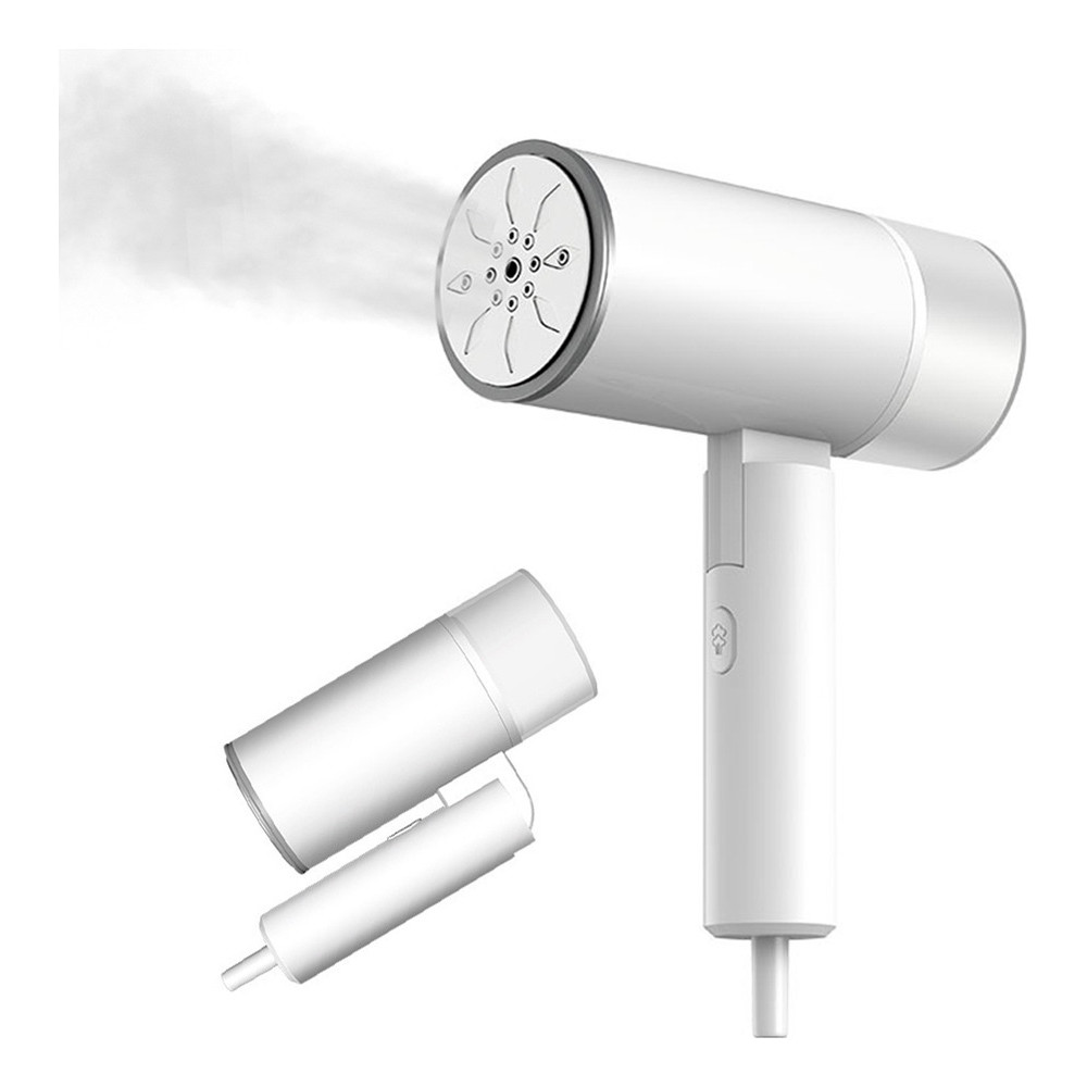 Vaporizador Portátil de Roupas Dobrável 1200W com Escova e Suporte – Compacto para Viagem