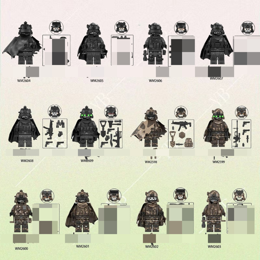 Modelo De Brinquedo Soldado De Engenharia Montagem Figura Blocos De Construção Presentes De Feriado em Oferta na Shopee