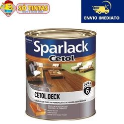 Verniz Cetol Deck Semibrilho Natural Ultra Protetor 900ml - Sparlack