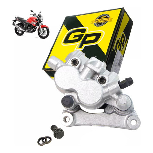 Pinca De Freio Dianteiro Fazer 250 Com Pastilha De Freio Gp7