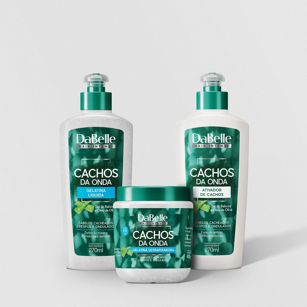 DaBelle Kit Modelador 3 Produtos - Cachos da Onda
