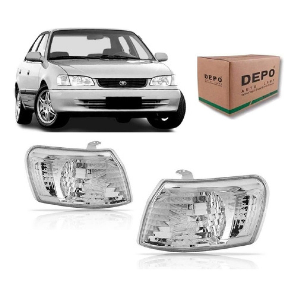 Pisca Seta Lanterna Dianteira Corolla 1998 1999 2000 2001 em Oferta na Shopee