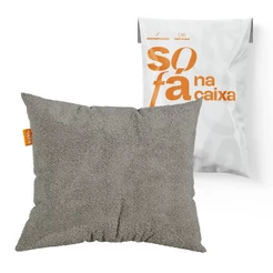 Almofada em Bouclé - Sofá na Caixa