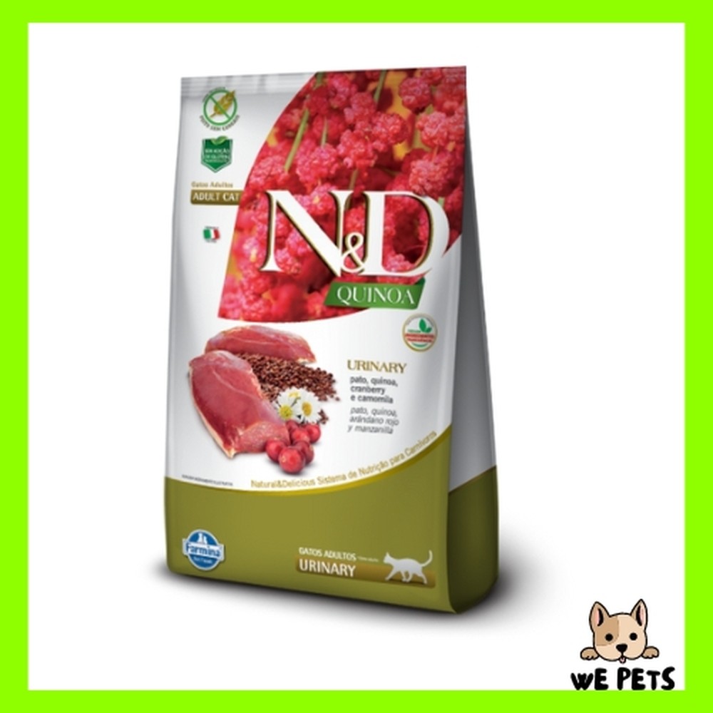 Ração 7,5Kg N&D Quinoa Urinary Gatos Adultos Peixe 7,5kg