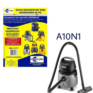 Kit 3 Sacos Aspirador de Pó Electrolux - A10N1 (2177) em Oferta na Shopee