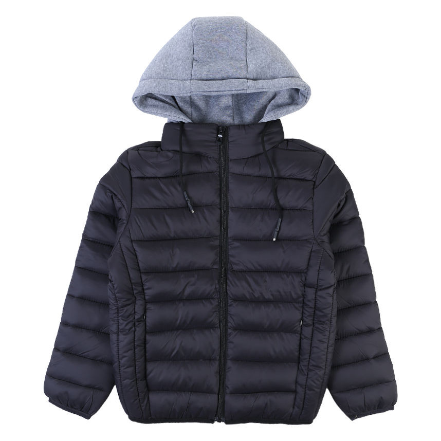 Jaqueta Juvenil Blue Bay Nylon Com Capuz De Moletom - Baby & Kids Fashion