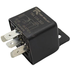 Relé Auxiliar 12V 5 Terminais 40A 10A C/ Suporte Opala Caravan Landau LTD