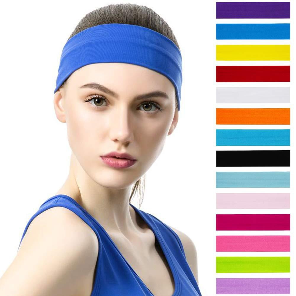 Kit 6 Peças de Faixa Para Cabelo Esporte Maquiagem Cosmético Casual Cores Variadas