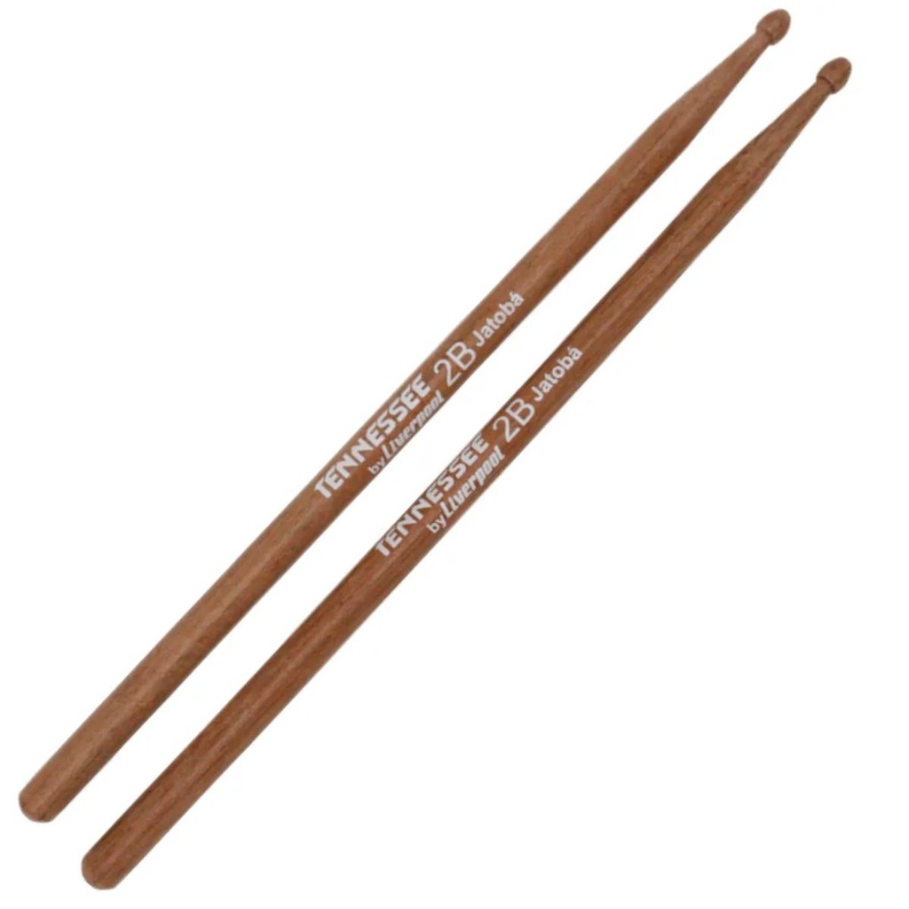 Par Baquetas Bateria 2B Liverpool Jatobá Tennessee Profissional Bateria TNJAT 2BM