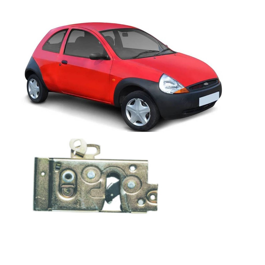 FECHADURA PORTA DIANTEIRA FIESTA KA 96 A 2007 MECANICA LADO DIREITO
