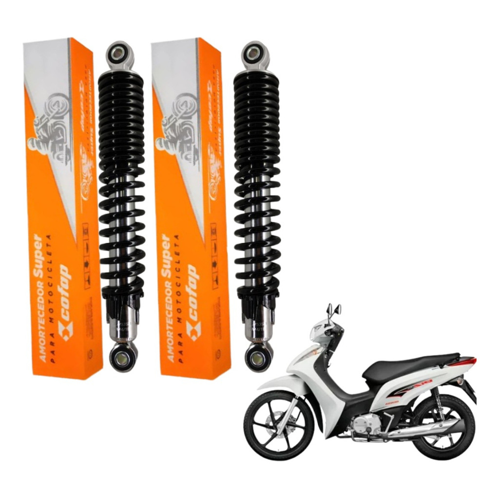Par Amortecedor Honda Pop 100 Biz 100 125 98 99 2000 2001 2002 2003 2004 2005 A