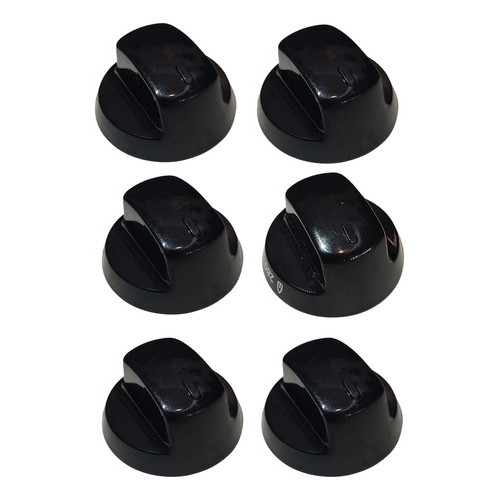 Kit Original 6 Botao Manípulos Para Fogao Eletrolux 76lsu