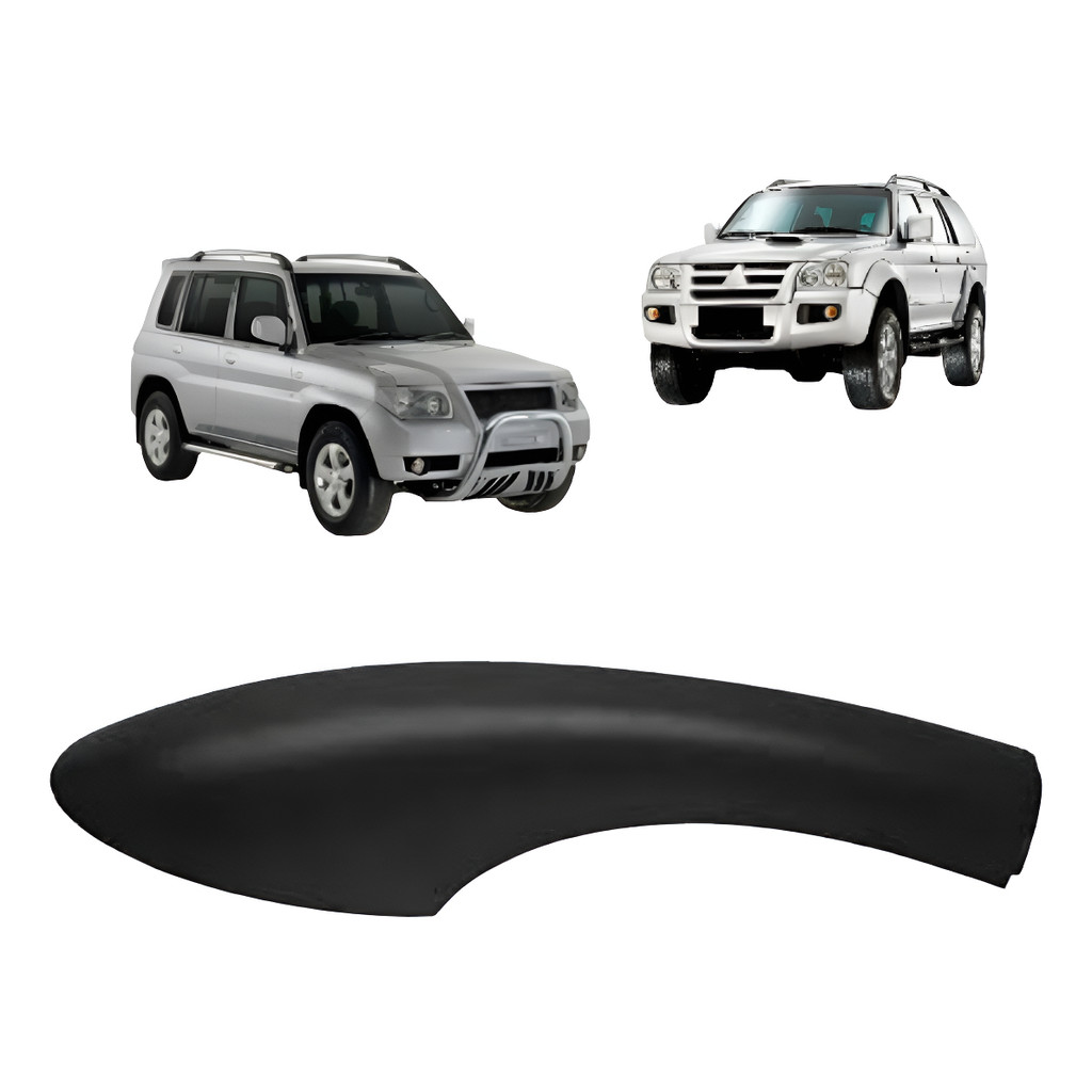 Acabamento Rack D Teto  Pajero Dianteiro Sport Tr4 Preto L D