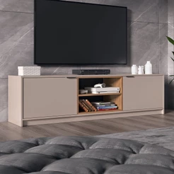 Rack para TV Até 60 Polegadas 2070 2 Portas - Quiditá Móveis