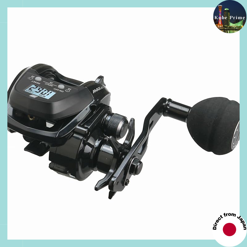 AbuGarcia MAX DLC MHP-L Contador De Linha Digital De Tela Grande Esquerda Recuperar Modelo De Alça De Energia De Alta Engrenagem De Baixo Perfil