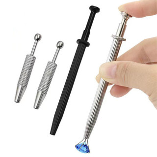 Ferramenta De Coleta De 4 Garras , Aço Inoxidável , Piercing De Bola , 4 Pontas , Suporte De Captador De Joalheiro , Gar