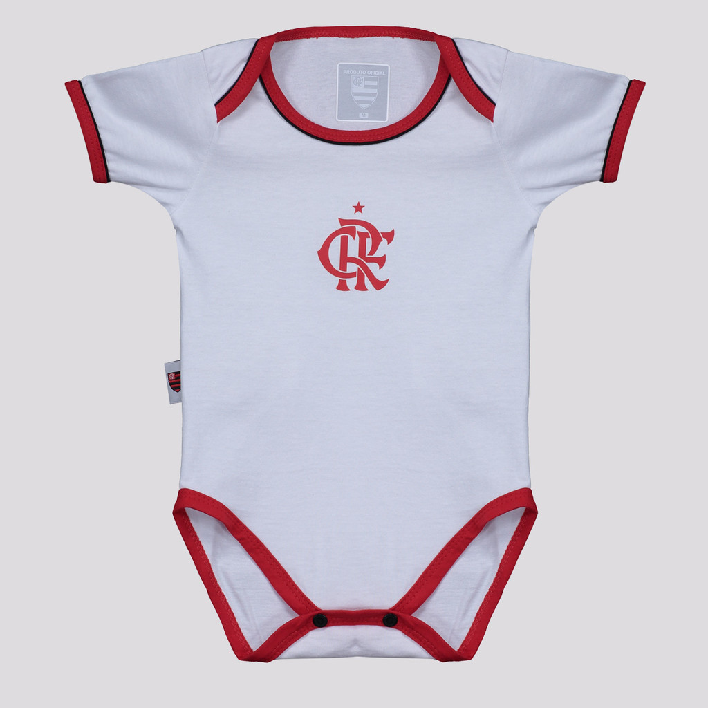 Body Flamengo Americano Branco
