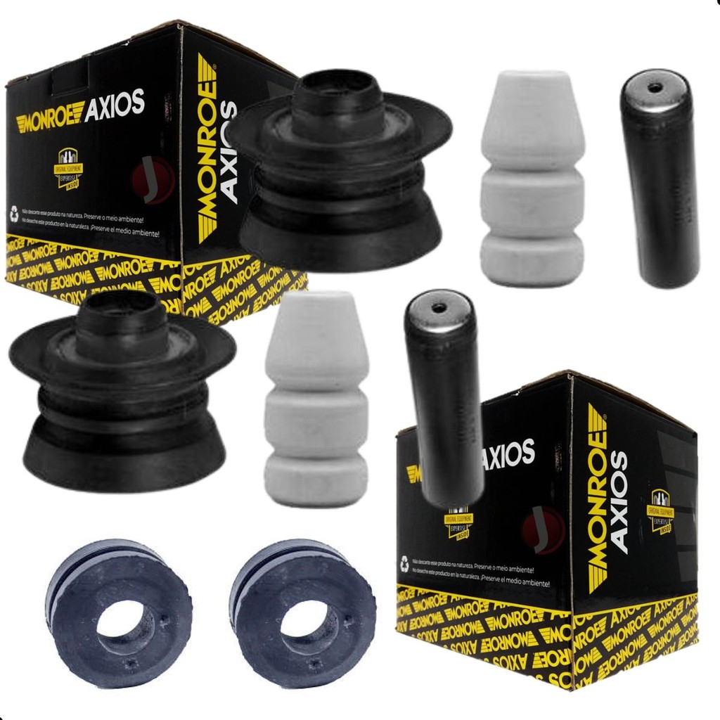 Par Kit Coxim Amort. Traseiro Corsa Axios 06 07 08 09 2010