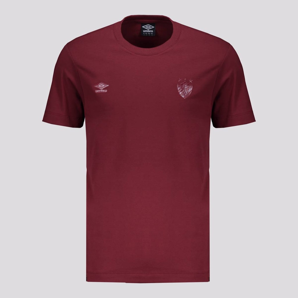 Camisa Umbro Sport Recife Concentração 2025 Bordô em Oferta na Shopee