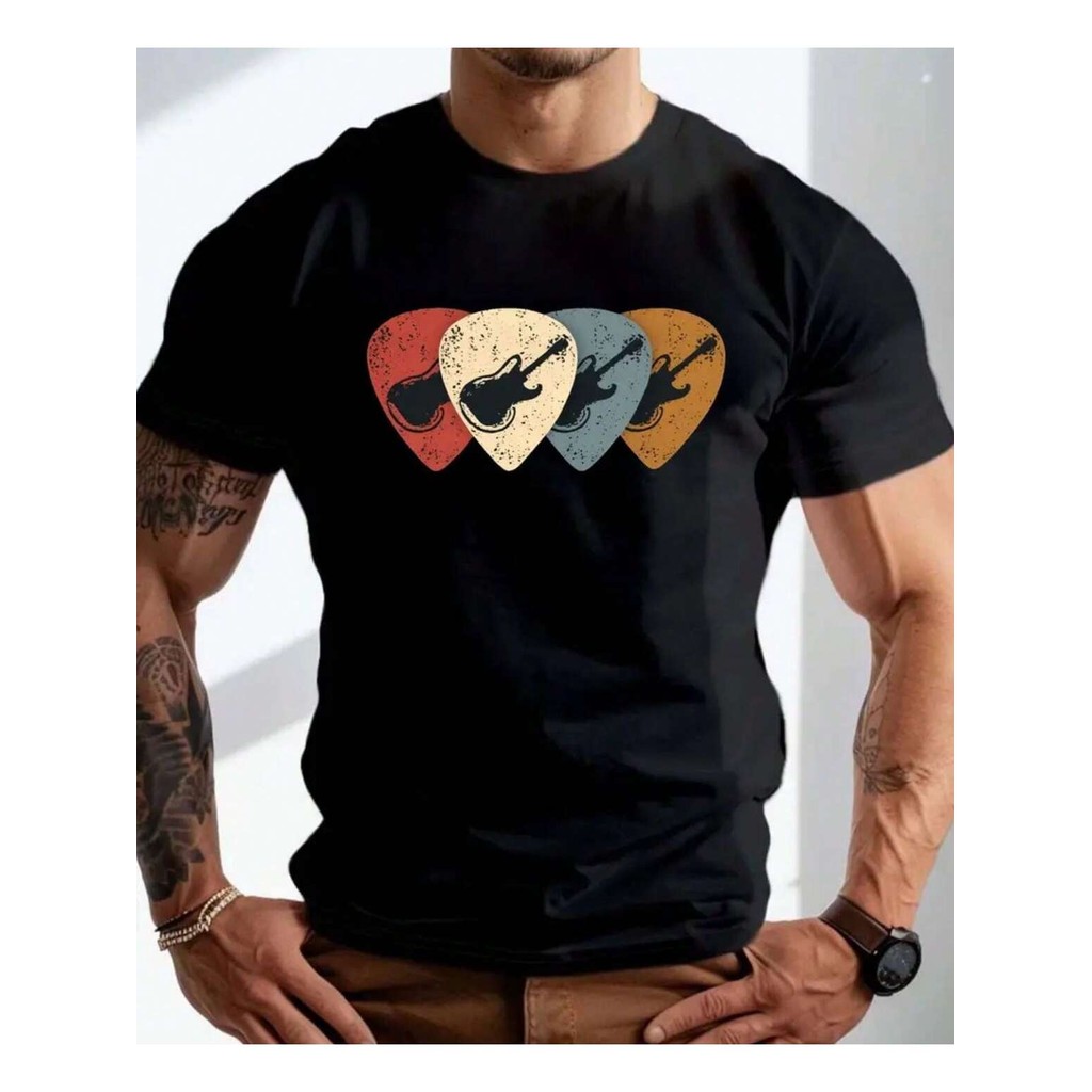 Camiseta Feminina Streetwear Casual Camisa  Paleta Musical    Importada Malha Premium