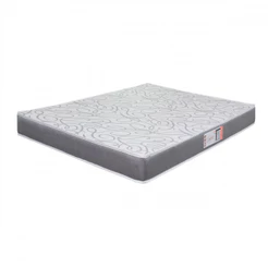 Colchão de Viúva Espuma D33 Pro Confort 128x188x12cm Cinza Estampado Hellen