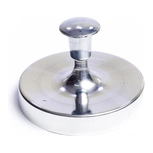 Modelador Prensador Forma Hambúrguer Carne 12cm Aluminio