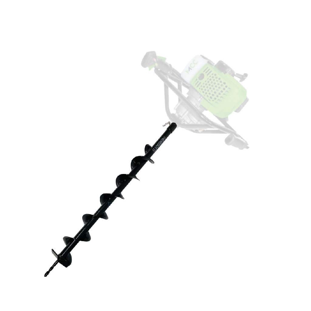 Broca Menegotti 8x80cm Espiral Simples Perfurador Trado Solo