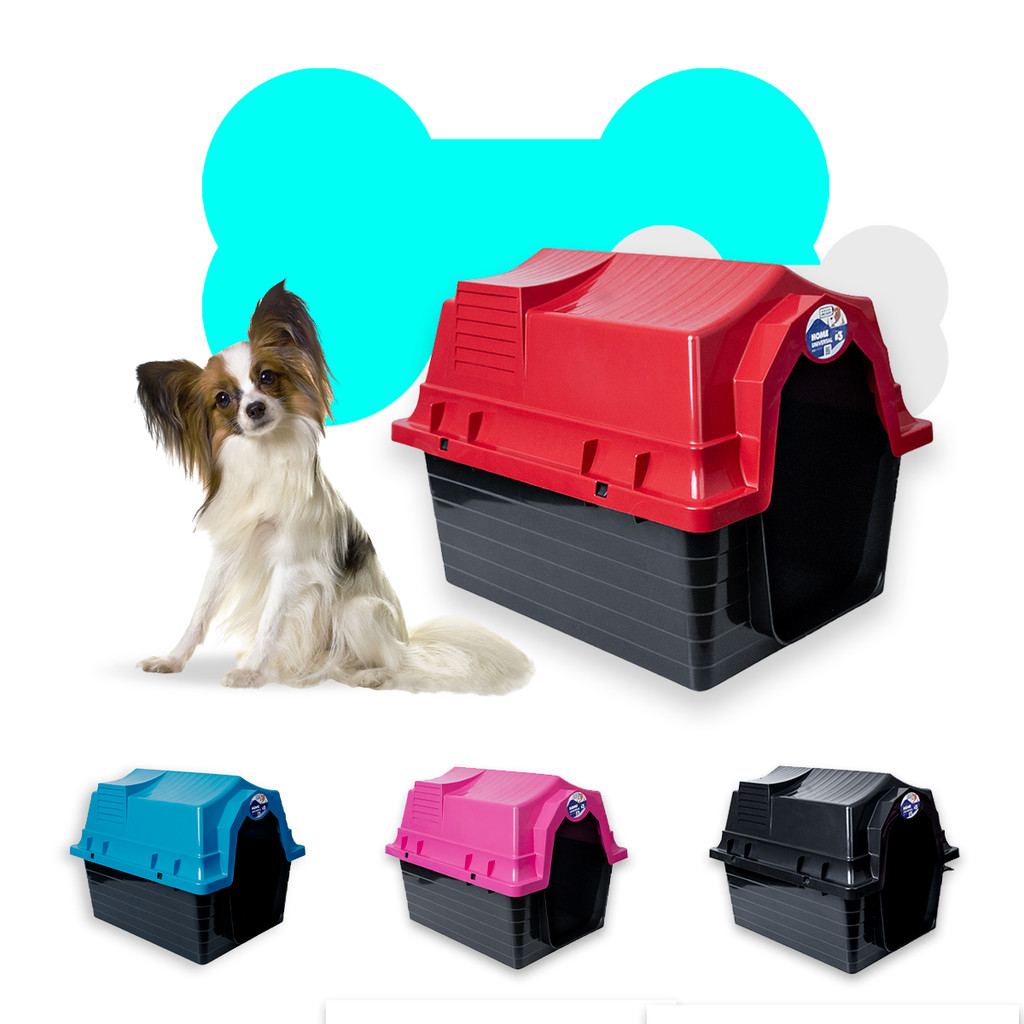 Casinha Pet N3 Para Cachorro De Pequeno Porte Proteção Contra Raios UV - Unishop em Oferta na Shopee