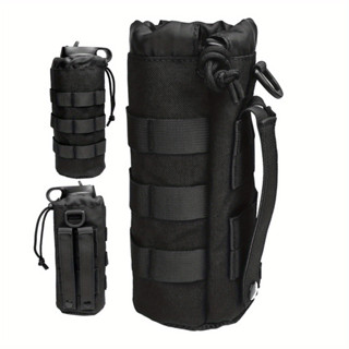 Prático Suporte Para Garrafa De Água Molle Esportes De Viagem Com Parte Superior De Abertura Cordão E Fundo De Malha em Oferta na Shopee