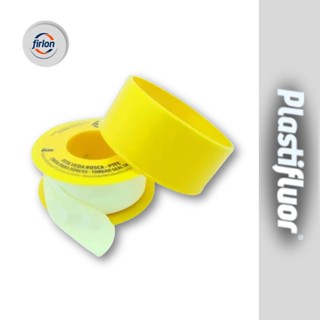 Fita Veda Rosca Md Gás 18mmx25m Firlon Plastifluor em Oferta na Shopee