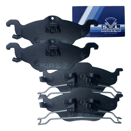 Kit 4 Pastilha Freio Dianteira Syl Astra 1.7/ 1.8/ 2.0 1998 1999 2000 2001 2002 2003 2004 A 2012 em Oferta na Shopee