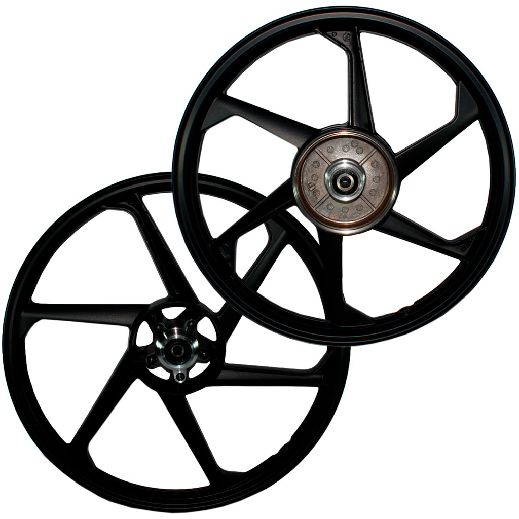 Par rodas alumínio jante liga leve freio disco CG 150 Titan ESD EX Fan 2004 a 2013 com rolamentos