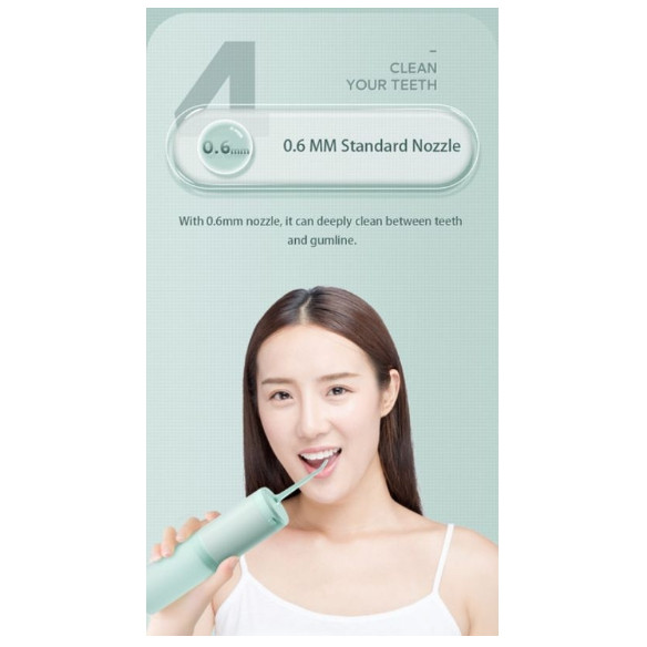 Irrigador Oral Enchen Mint3 Jato De Água P/ Higiene Bucal Dental