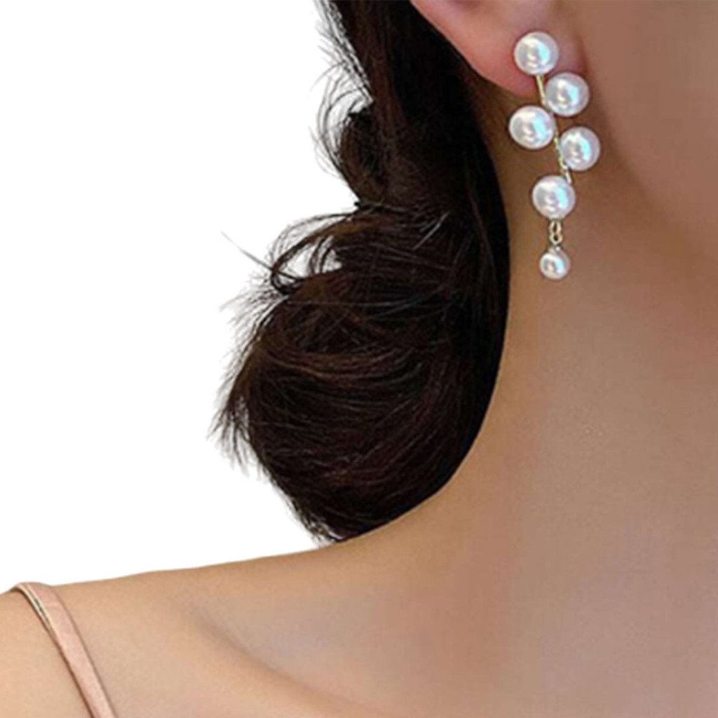 Brincos Femininos Pérola Delicado Luxo Festas Noivas em Oferta na Shopee