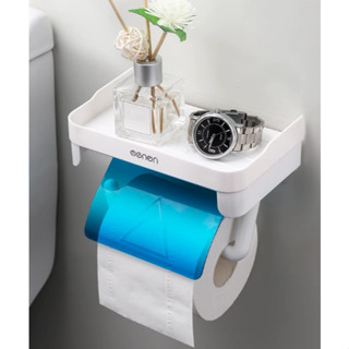 H-616 - Suporte Porta Papel Higiênico Com Prateleira Multiuso Para Banheiro em Oferta na Shopee