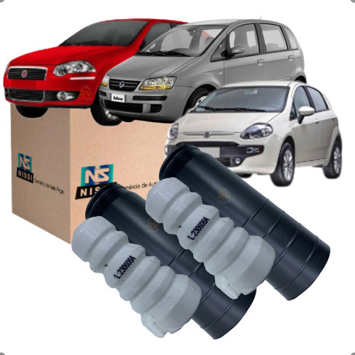Par Kit Amortecedor Traseiro Punto 2008 2009 A 2016 Idea 2006 2007A 2013 Grand Siena 2006 A 2013 em Oferta na Shopee