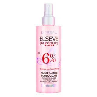 Acidificante Ultra Gloss Elseve Gycolic Gloss 6% com 200ml em Oferta na Shopee