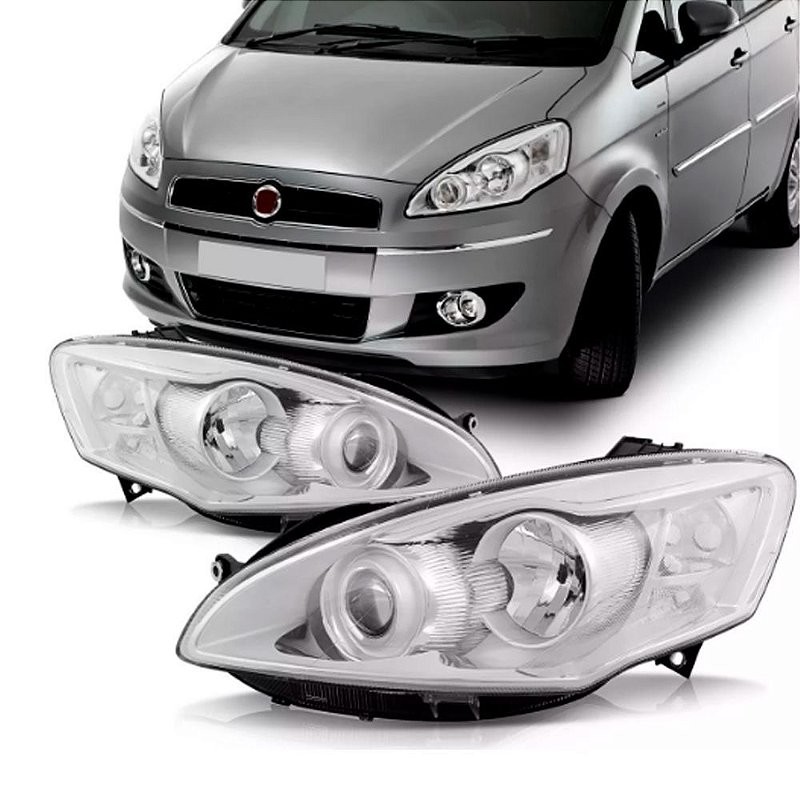 Farol Idea Cromado (2010/2013) - Original MAGNETI MARELLI
