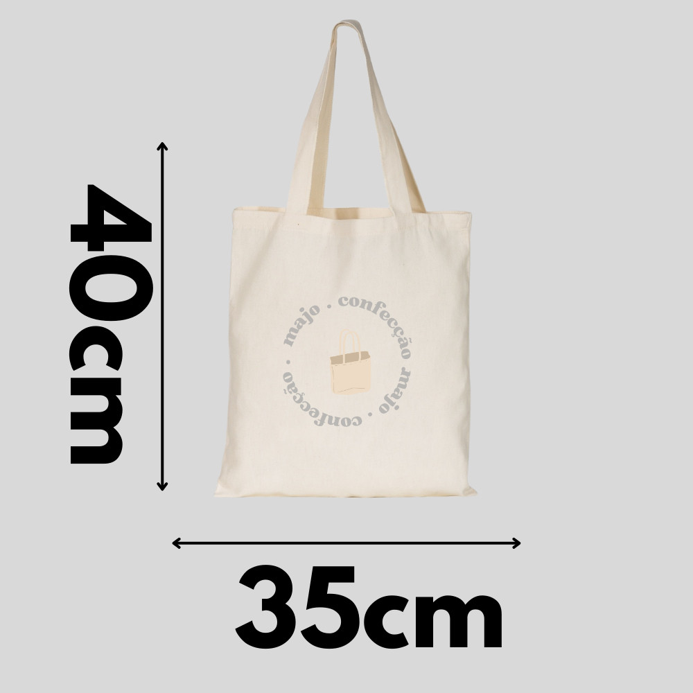 Bolsa Ecologica Ecobag "FUN IN THE SUN" 100% algodão