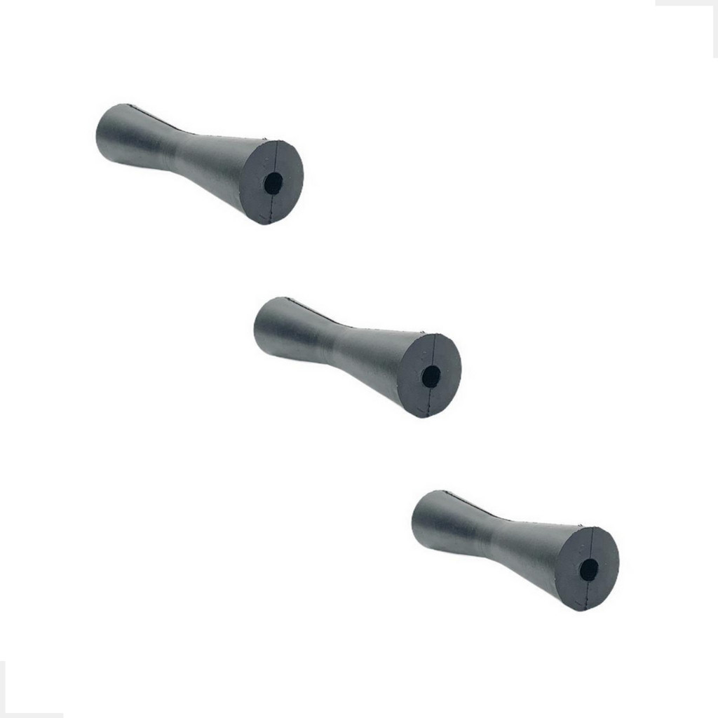 KIT 3 ROLETE CARRETA DE REBOQUE BARCO LANCHA (4,5CMX17CM)
