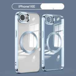 Capa Protetora De Lente De Câmera Para iPhone 16e 16 E 15 Pro Max 14 Plus 13 12 11 Magsafe Mag Proteção Segura Acessório