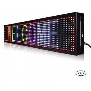 Painel P10 Letreiro Led Digital 70x20CM Interno RGB Wifi Aplicativo Decoração Casa APP LEDRT