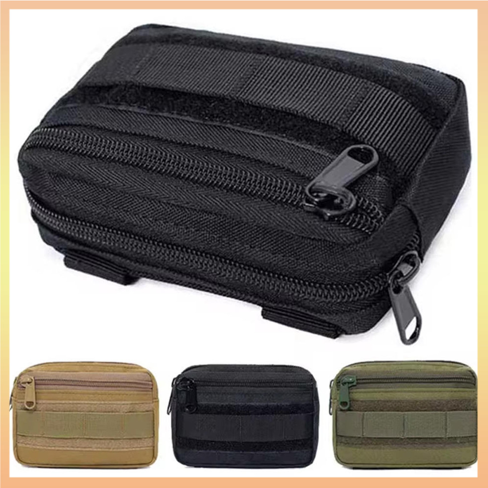 Pacote Tático Edc Molle Hip Bolsa Dupla Camada Oxford Utilitário Saco Para Acampamento Viagens Ao Ar Livre em Oferta na Shopee
