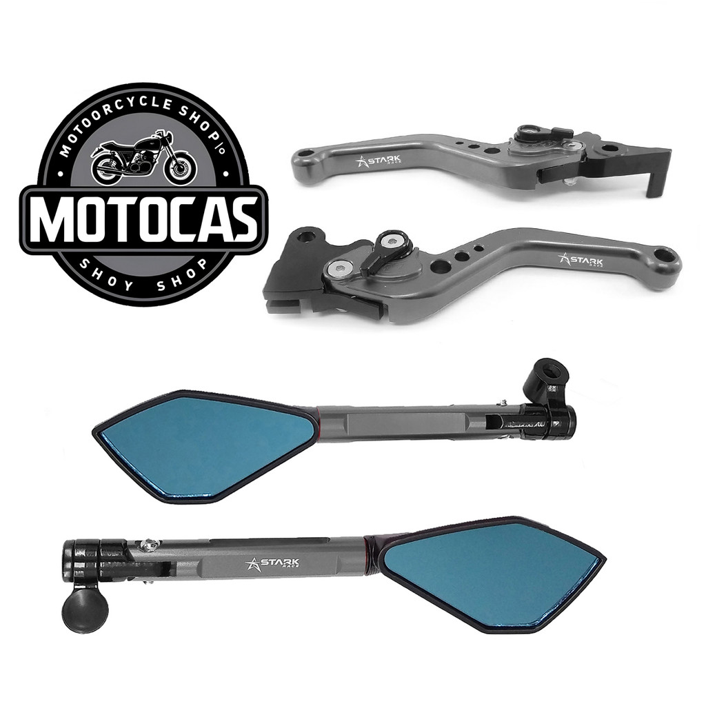 Manete Esportivo Retrovisor Motocicleta CB300R CBX 200 CBX 250 Twister