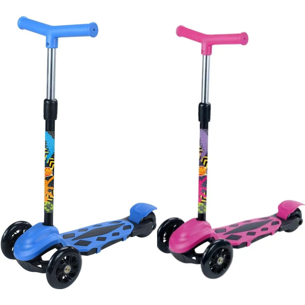 Patinete Radical Power 3 Rodas Altura Ajustavel até 40kg New - DM Toys