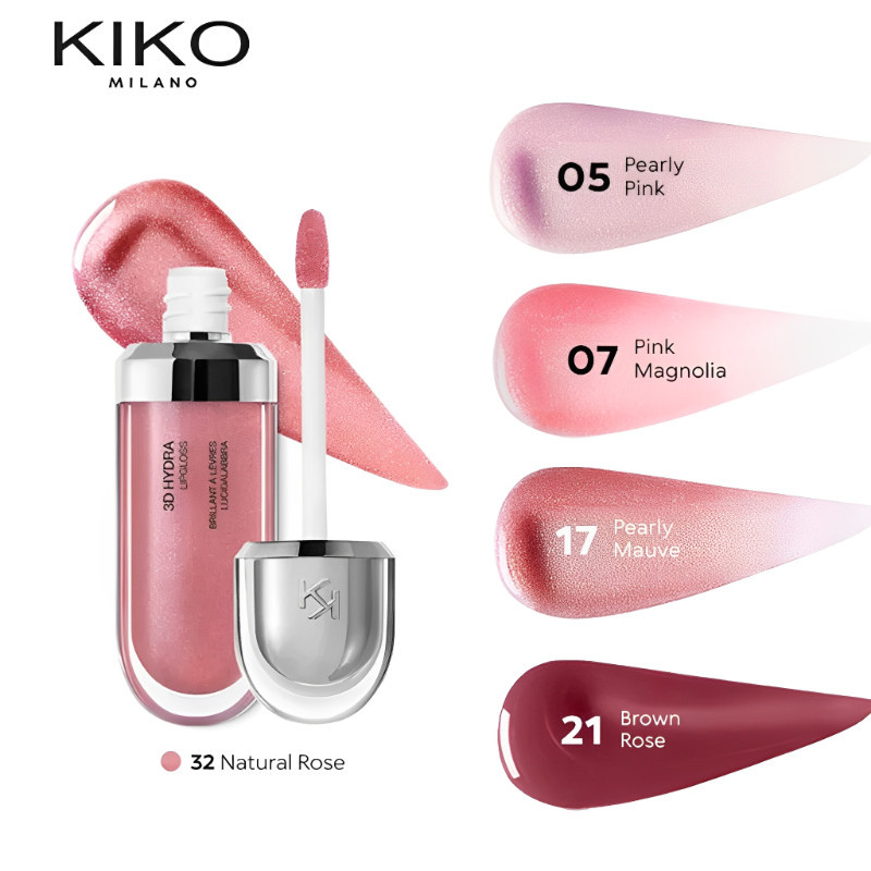 Lip Gloss 3D Hydra Gloss-Kiko Milano em Oferta na Shopee