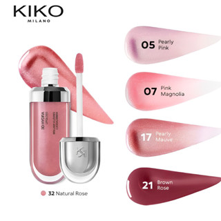 Lip Gloss 3D Hydra Gloss-Kiko Milano em Oferta na Shopee