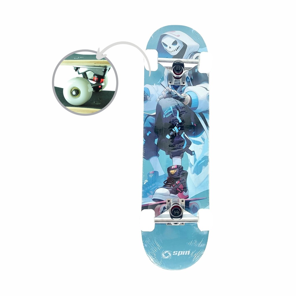 Skate Spin  Montado Semi Profissional Skatetboard Spin Guy